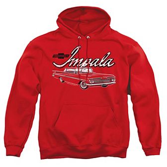 Big & Tall Chevrolet Classic Impala Graphic Pullover Hoodie