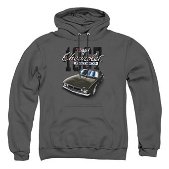 Big & Tall Chevy Classic Camaro Graphic Pullover Hoodie