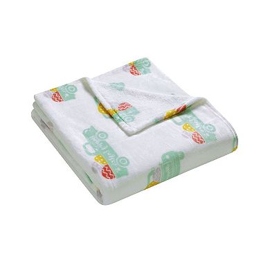 Kate Aurora Multi Easter Pick Up Trucks Ultra Soft and Plush Oversized Accent Throw Blanket