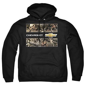 Big & Tall Chevy Camo Bars Graphic Pullover Hoodie