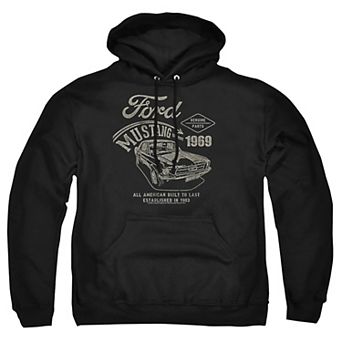 Big & Tall Mustang Graphic Pullover Hoodie