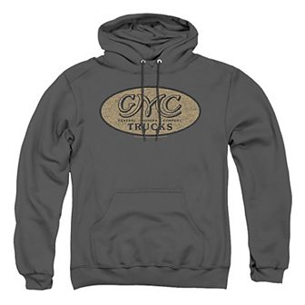 Big & Tall GMC Vintage Oval Logo Graphic Hoodie