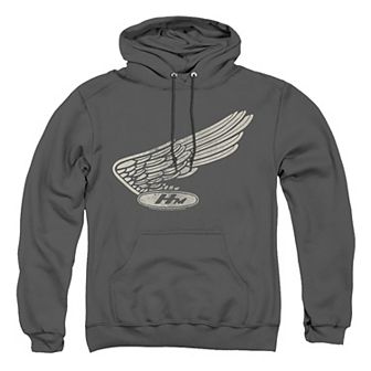 Big & Tall Honda Vintage Wing Badge Graphic Pullover Hoodie
