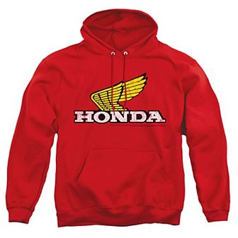 Big & Tall Honda Wing Logo Graphic Pullover Hoodie