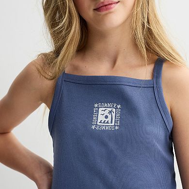 Girls 6-20 SO® Squareneck Tank Top in Regular & Plus Size