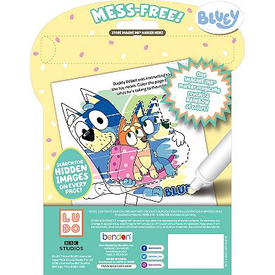 Bluey Easter Imagine Ink Coloring Book & Marker Set