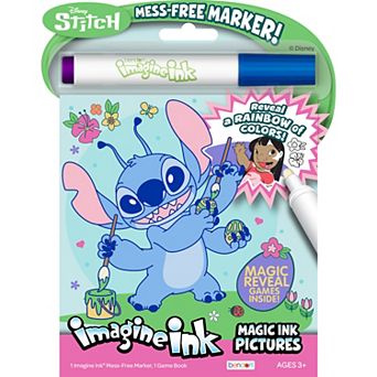 Disney's Stitch Easter Imagine Ink Coloring Book & Marker Set