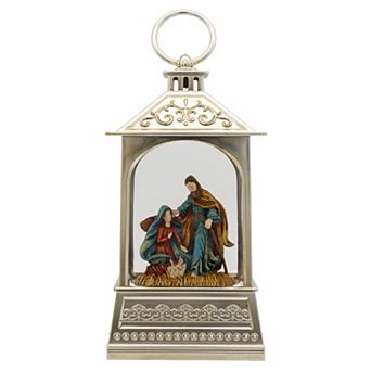 Kurt Adler Battery Operated USB LED Lantern Nativity Scene Table Decor