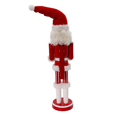 Kurt Adler 15-Inch Wooden Mrs. Claus Nutcracker Figurine Table Decor