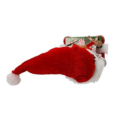 Kurt Adler 15-Inch Wooden Mrs. Claus Nutcracker Figurine Table Decor