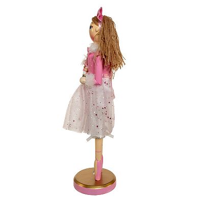 Kurt Adler 12-Inch Clara Ballerina Nutcracker Figurine Table Decor