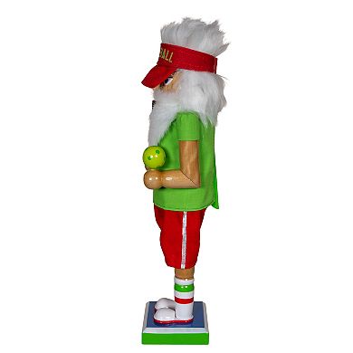 Kurt Adler 12-Inch Pickleball Nutcracker Figurine Table Decor