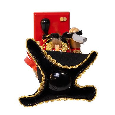 Kurt Adler 15-Inch Pirate Nutcracker Figurine Table Decor