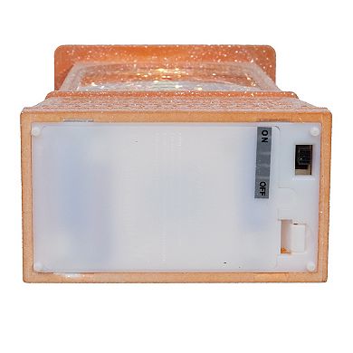 Kurt Adler Battery-Operated USB LED Lighted Gingerbread Water Lantern Table Decor