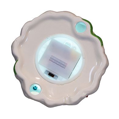 Kurt Adler 9-Inch Battery Operated Light-Up Snowman Tree Table Decor