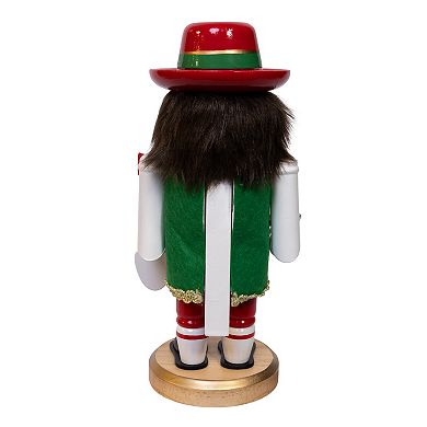Kurt Adler 10.25-Inch Italian Nutcracker Figurine Table Decor