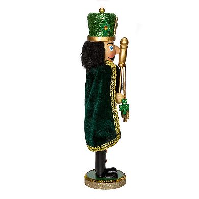 Kurt Adler 15-Inch Irish Nutcracker Figurine Table Decor