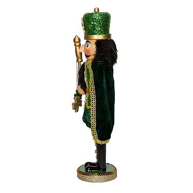 Kurt Adler 15-Inch Irish Nutcracker Figurine Table Decor