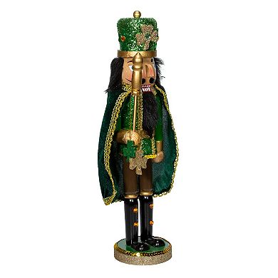 Kurt Adler 15-Inch Irish Nutcracker Figurine Table Decor