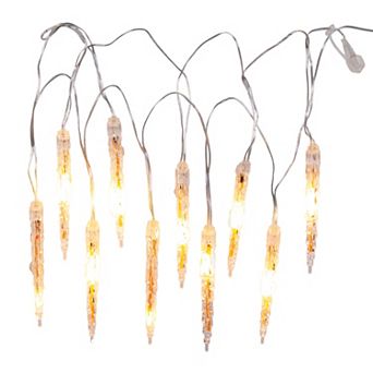 Kurt Adler 10-Light LED Icicle Light Set