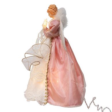 Kurt Adler 14-Inch UL 10-Light Angel Christmas Tree Topper