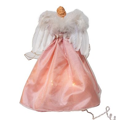 Kurt Adler 14-Inch UL 10-Light Angel Christmas Tree Topper