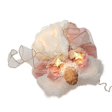 Kurt Adler 14-Inch UL 10-Light Angel Christmas Tree Topper
