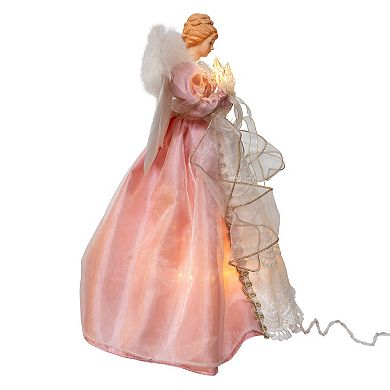 Kurt Adler 14-Inch UL 10-Light Angel Christmas Tree Topper