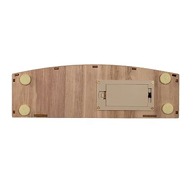 Kurt Adler 12.6-Inch Battery Operated Lighted Christmas Tree Village Table Decor