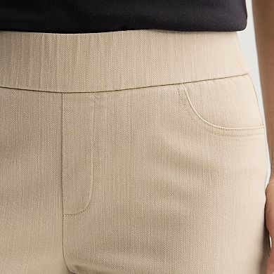 Women's Croft & Barrow® Pull-On Stretch Twill Pants
