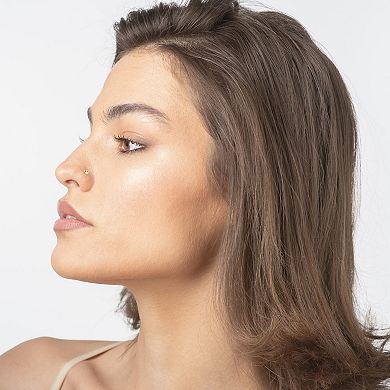 Lila Moon 14k Gold Crown Curved Nose Stud