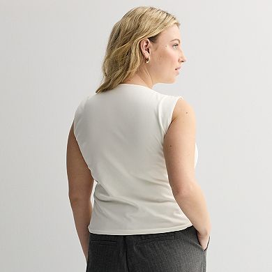 Juniors' Plus Size SO® Crewneck Tank Top