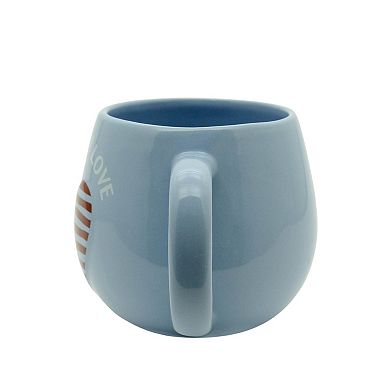 Americana Land That I Love Heart Mug