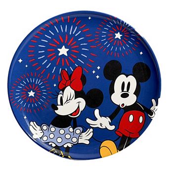 Americana Disney's Mickey & Minnie Fireworks Salad Plate