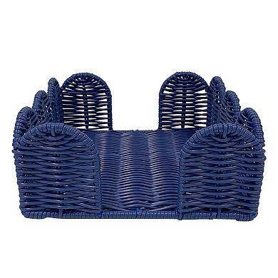 Americana Resin Wicker Napkin Holder