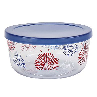 Americana Fireworks Stacking Containers 2-Piece Set
