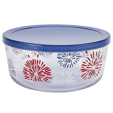 Americana Fireworks Stacking Containers 2-Piece Set