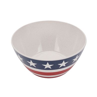 Americana Flag Cereal Bowl