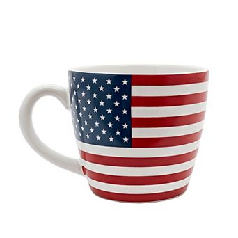 Americana American Flag Ceramic Coffee Mug