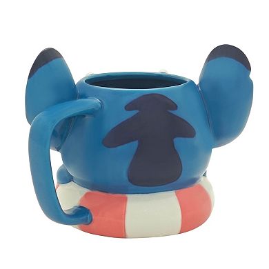 Americana Stitch Figural Mug