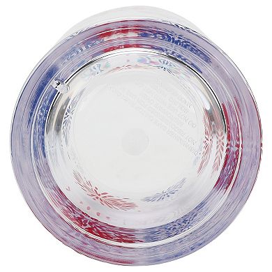 Americana Fireworks Short Drinking Glass