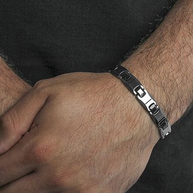 Steel Nation Men's Tungsten Bracelet