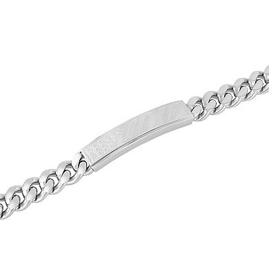 Steel Nation Men's Stainless Steel ID Bracelet