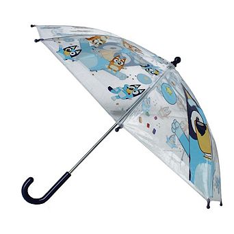 Textiel Trade Kids' Bluey & Bingo Rainy Days Stick Umbrella