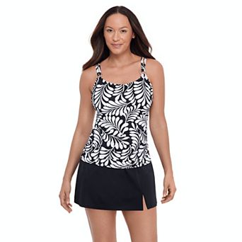Women's Bal Harbour Floral Ring Tankini Swim Top