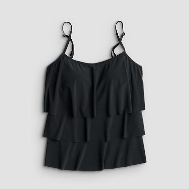 Women's Bal Harbour Triple Tier Tankini Swim Top
