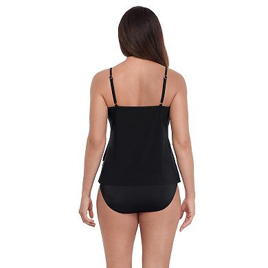 Women's Bal Harbour Triple Tier Tankini Swim Top