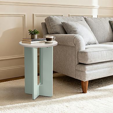 INK+IVY Charlie Round End Table