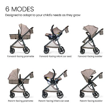 Britax Phases Travel System Car Seat & StayTight Base