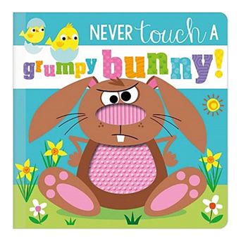 Never Touch A Grumpy Bunny! by Rosie Greening Children's Board Book